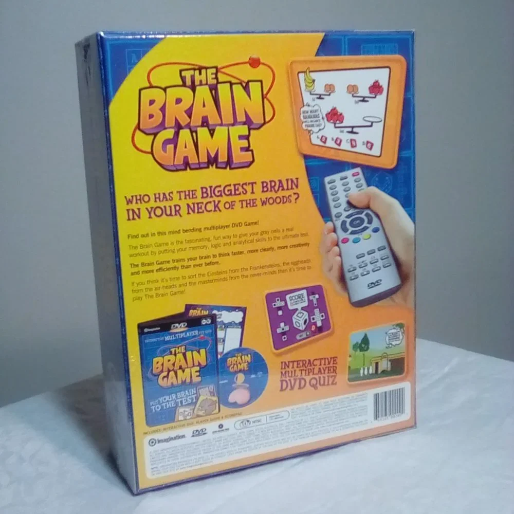 The Brain Game DVD TV games family fun